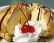 Tempura Fried Ice Cream